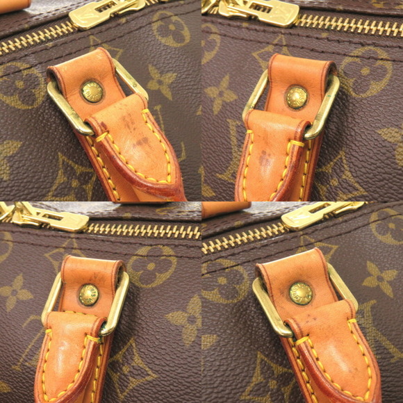 LOUIS VUITTON Brown Monogram Keepall 45 Boston Bag - Picture 7 of 11